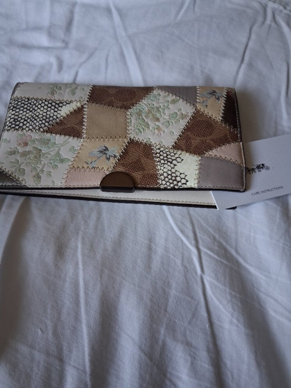 Coach patchwork wallet